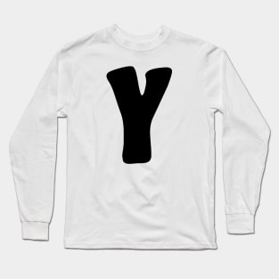 Letter Y Long Sleeve T-Shirt